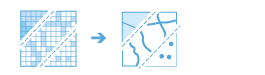 Convert Raster To Feature workflow